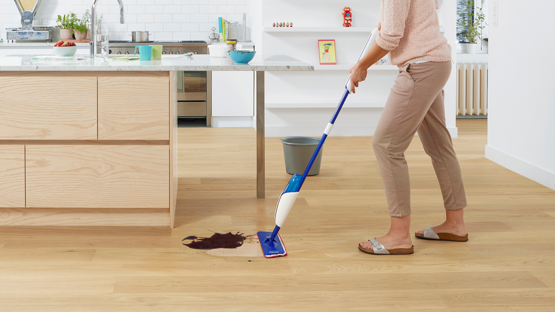 Easy to clean floor